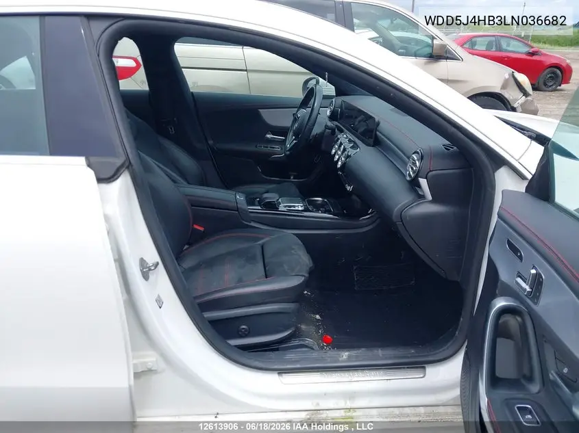 2020 Mercedes-Benz Cla VIN: WDD5J4HB3LN036682 Lot: 12613906