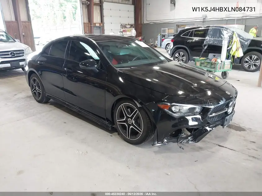 2020 Mercedes-Benz Cla 250 4Matic VIN: W1K5J4HBXLN084731 Lot: 45330240