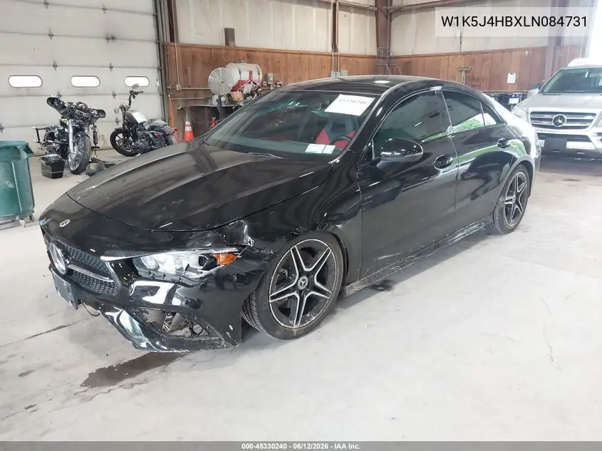 2020 Mercedes-Benz Cla 250 4Matic VIN: W1K5J4HBXLN084731 Lot: 45330240
