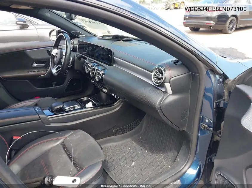 2020 Mercedes-Benz Cla 250 4Matic VIN: WDD5J4HB8LN073100 Lot: 45493497