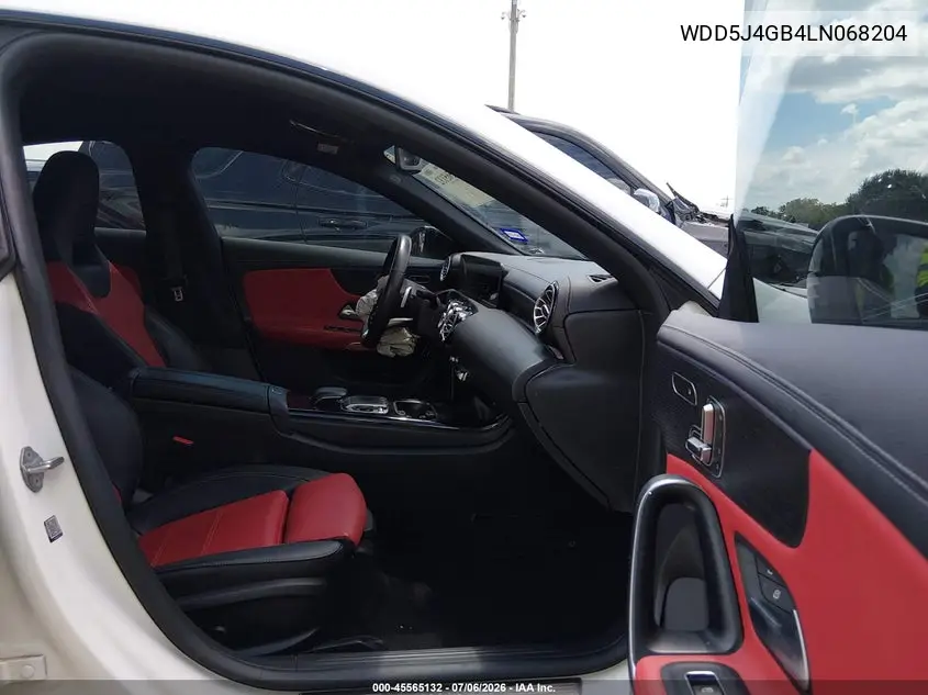 2020 Mercedes-Benz Cla 250 VIN: WDD5J4GB4LN068204 Lot: 45565132