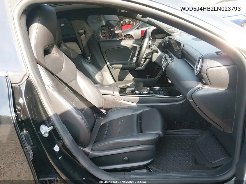 WDD5J4HB2LN023793 2020 Mercedes-Benz Cla 250 4Matic