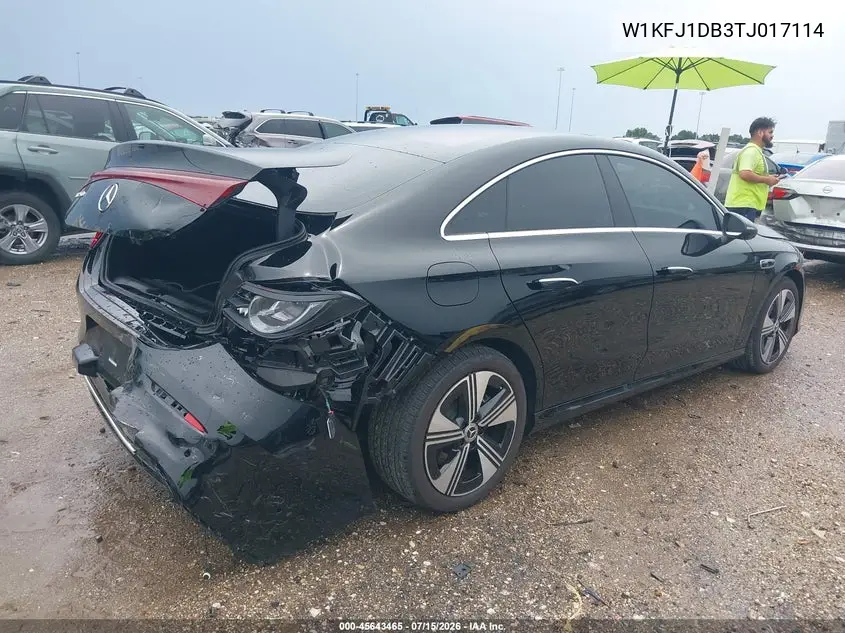 2026 Benz Cla-Class Cla250 4Ma VIN: W1KFJ1DB3TJ017114 Lot: 45643465