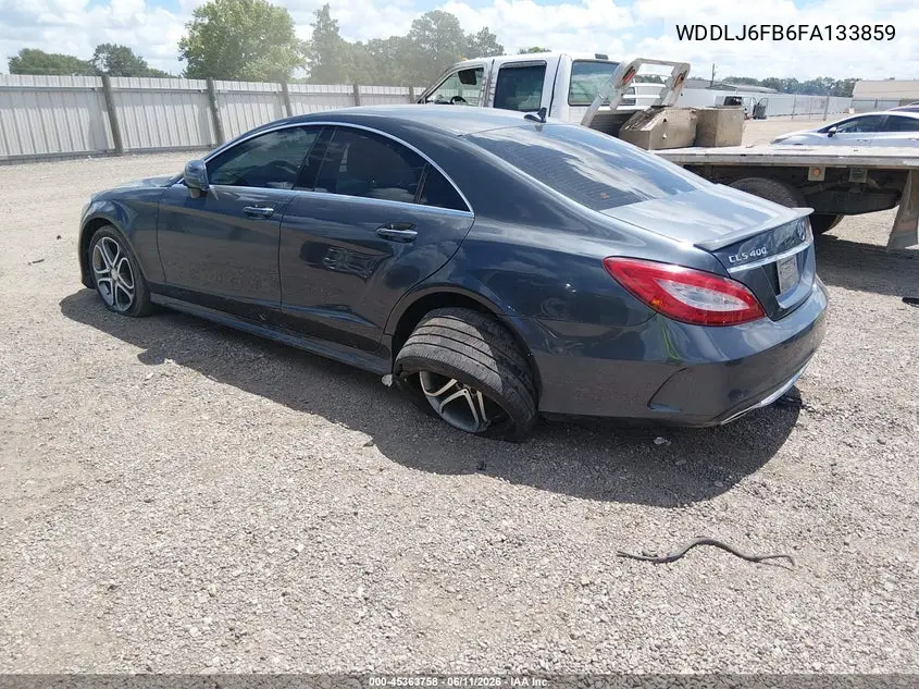 2015 Mercedes-Benz Cls 400 VIN: WDDLJ6FB6FA133859 Lot: 45363758