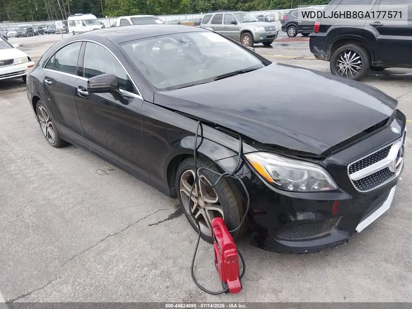 2016 Mercedes-Benz Cls 400 4Matic VIN: WDDLJ6HB8GA177571 Lot: 45624895
