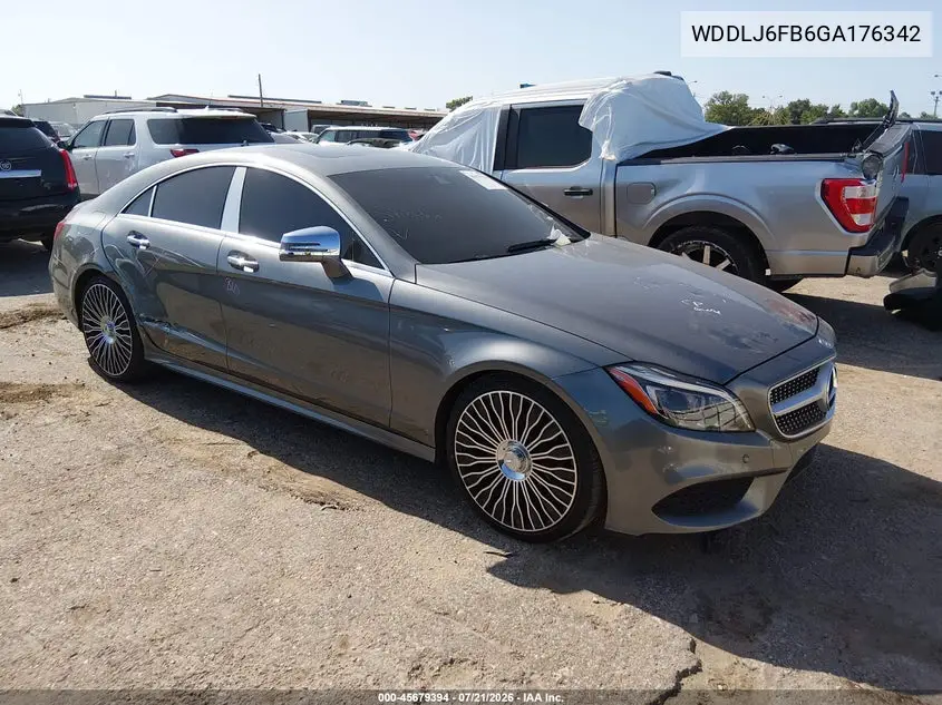 WDDLJ6FB6GA176342 2016 Mercedes-Benz Cls 400