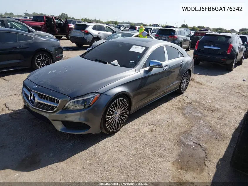 WDDLJ6FB6GA176342 2016 Mercedes-Benz Cls 400
