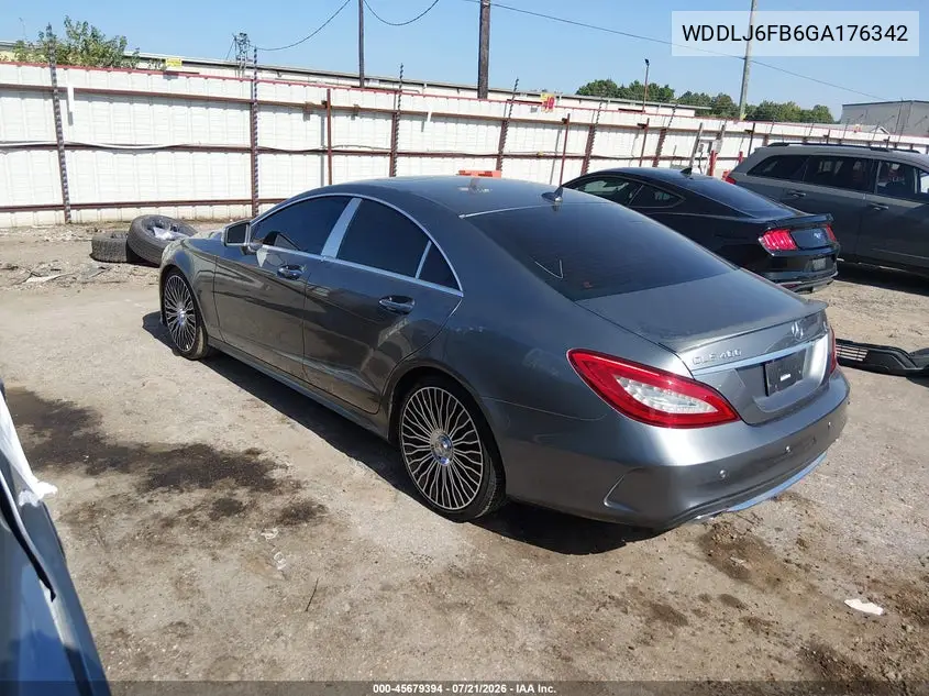 WDDLJ6FB6GA176342 2016 Mercedes-Benz Cls 400