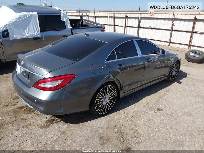 WDDLJ6FB6GA176342 2016 Mercedes-Benz Cls 400