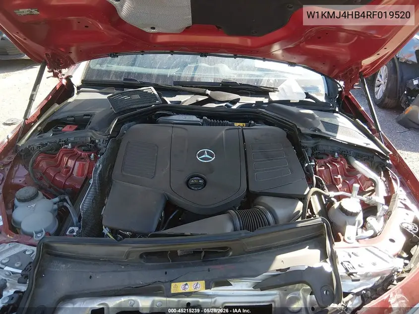 2024 Mercedes-Benz Cle 300 4Matic VIN: W1KMJ4HB4RF019520 Lot: 45215239