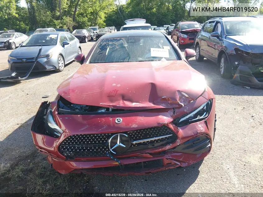 2024 Mercedes-Benz Cle 300 4Matic VIN: W1KMJ4HB4RF019520 Lot: 45215239