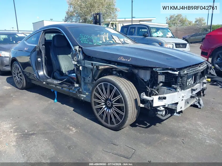 2024 Mercedes-Benz Cle 300 4Matic VIN: W1KMJ4HB9RF042761 Lot: 45609086