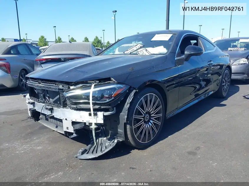 2024 Mercedes-Benz Cle 300 4Matic VIN: W1KMJ4HB9RF042761 Lot: 45609086