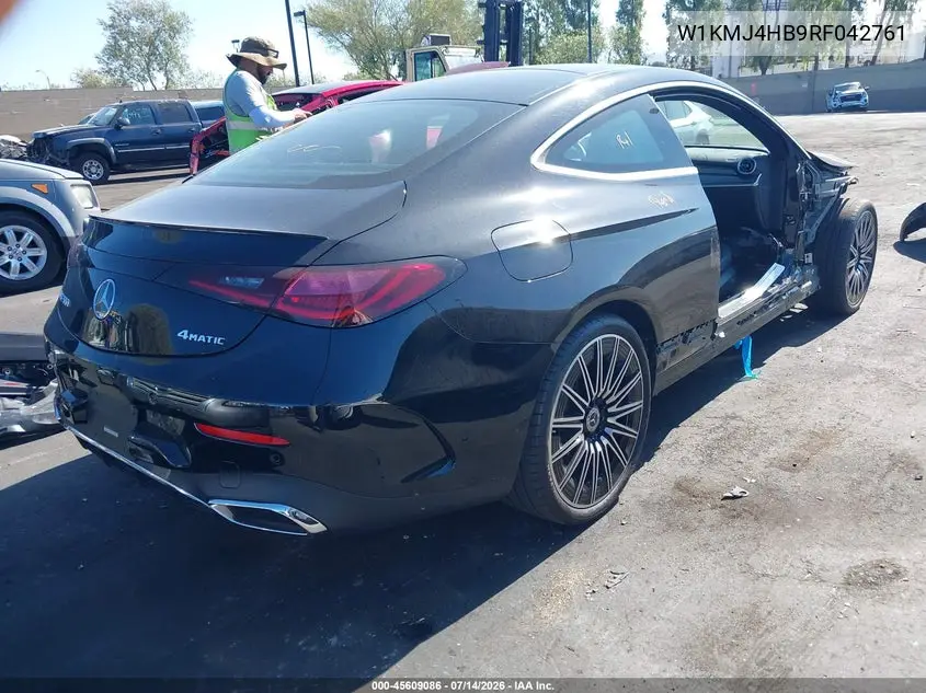 2024 Mercedes-Benz Cle 300 4Matic VIN: W1KMJ4HB9RF042761 Lot: 45609086