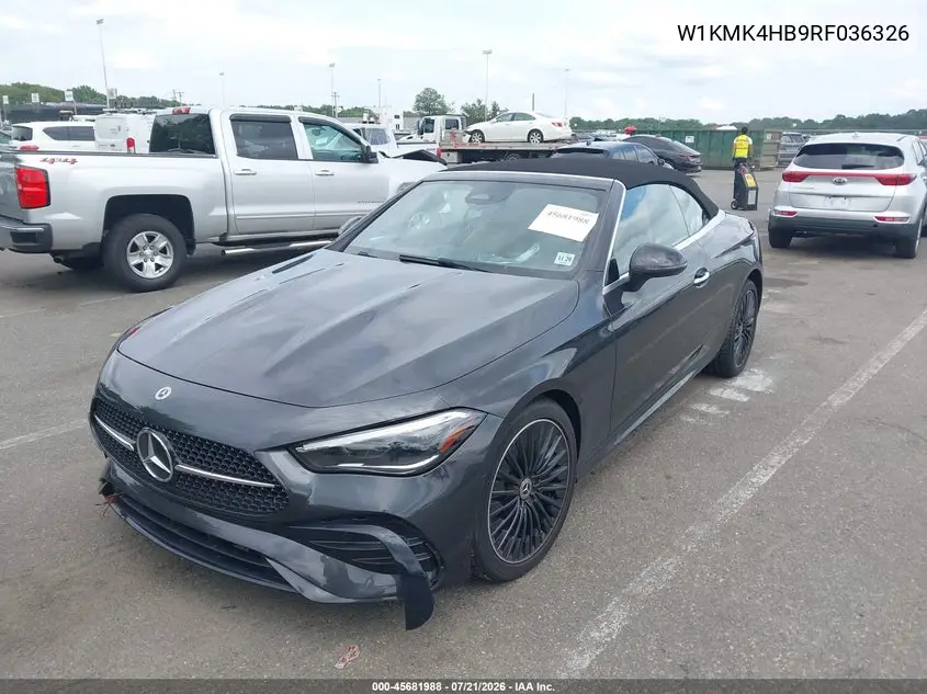 2024 Mercedes-Benz Cle 300 4Matic VIN: W1KMK4HB9RF036326 Lot: 45681988