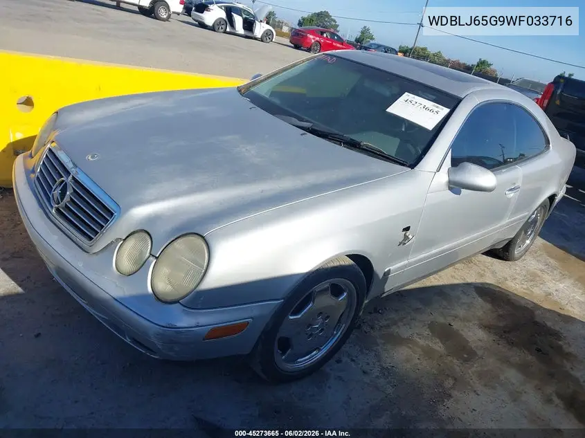 1998 Mercedes-Benz Clk 320 VIN: WDBLJ65G9WF033716 Lot: 45273665