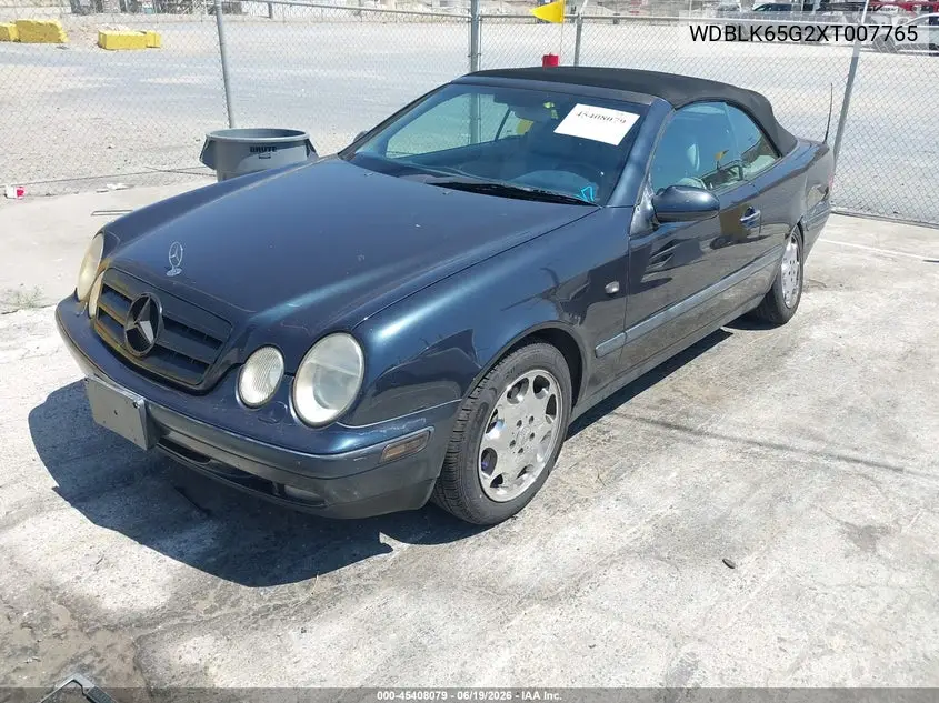 1999 Mercedes-Benz Clk 320 VIN: WDBLK65G2XT007765 Lot: 45408079