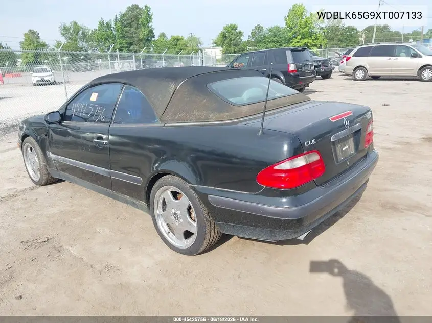 1999 Mercedes-Benz Clk 320 VIN: WDBLK65G9XT007133 Lot: 45425756