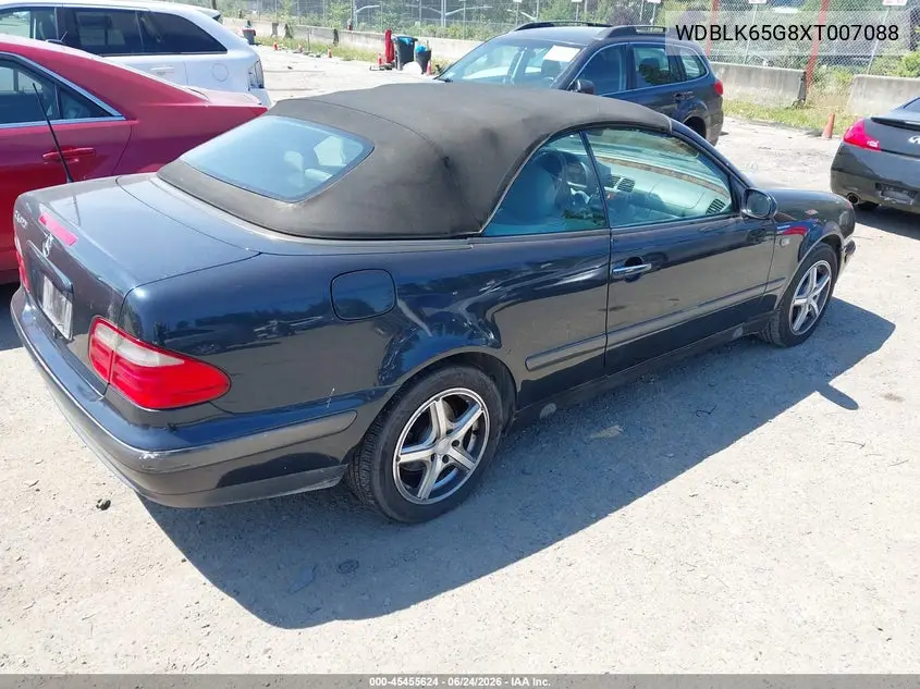 1999 Mercedes-Benz Clk 320 VIN: WDBLK65G8XT007088 Lot: 45455624