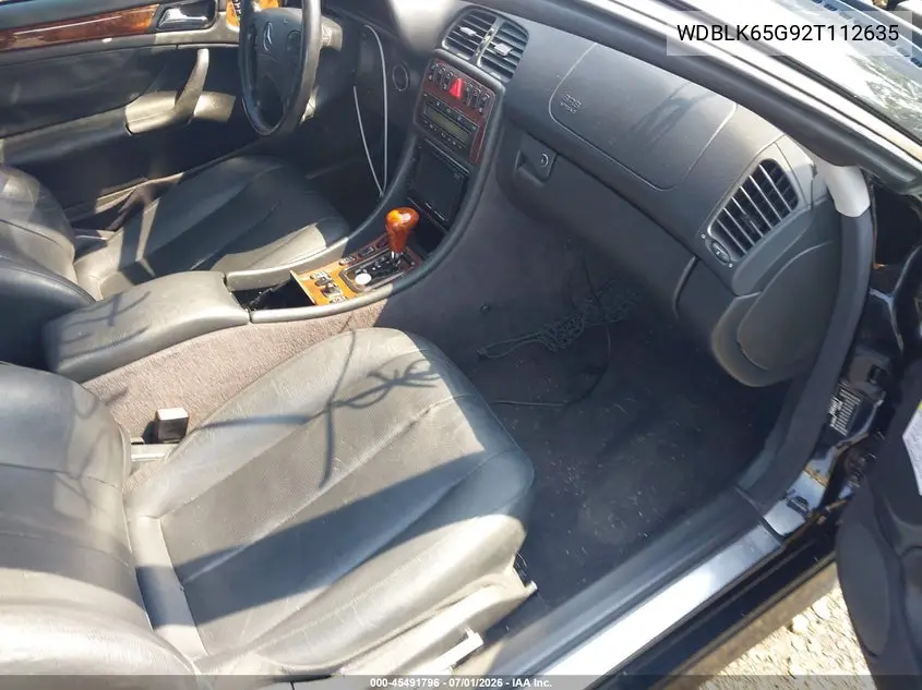 2002 Mercedes-Benz Clk 320 VIN: WDBLK65G92T112635 Lot: 45491796
