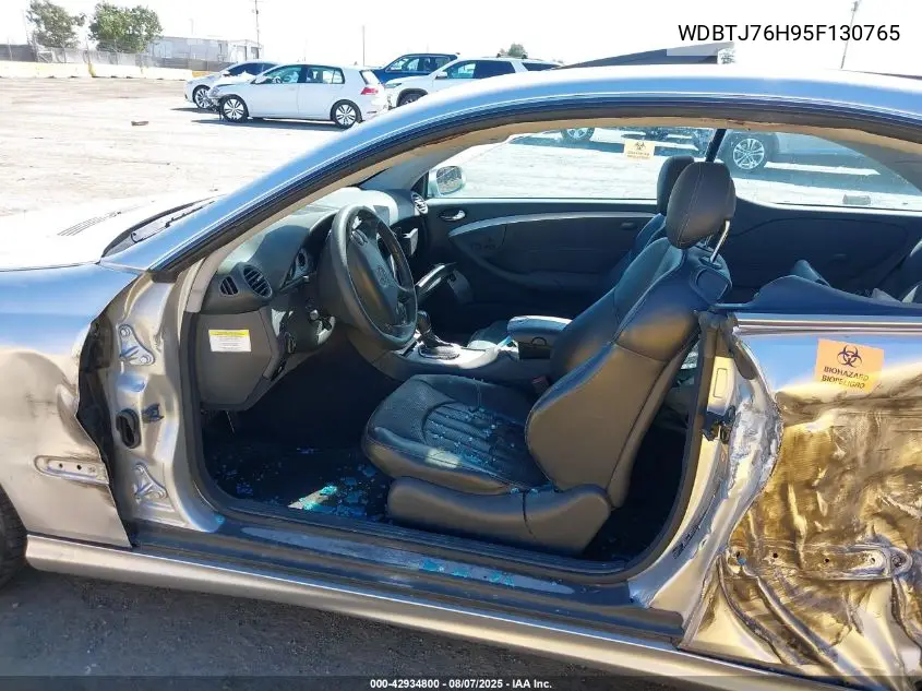 2005 Mercedes-Benz Clk 55 Amg VIN: WDBTJ76H95F130765 Lot: 42934800