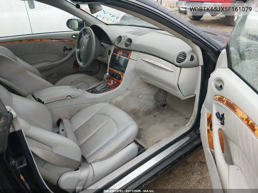 2005 Mercedes-Benz Clk 320 VIN: WDBTK65JX5F161079 Lot: 44513751