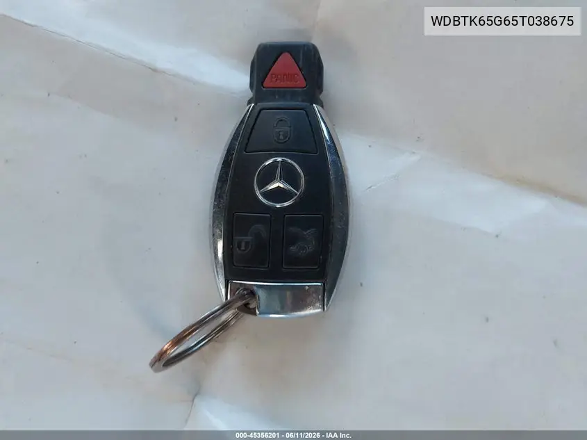 2005 Mercedes-Benz Clk 320 VIN: WDBTK65G65T038675 Lot: 45356201