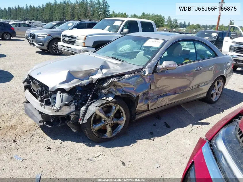 2005 Mercedes-Benz Clk 320 VIN: WDBTJ65J65F165875 Lot: 45408354