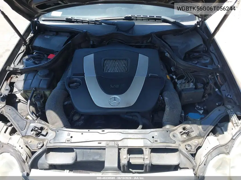 2006 Mercedes-Benz Clk 350 VIN: WDBTK56G06T056244 Lot: 45330569