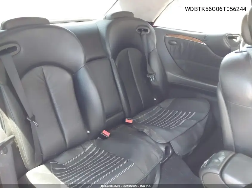 2006 Mercedes-Benz Clk 350 VIN: WDBTK56G06T056244 Lot: 45330569