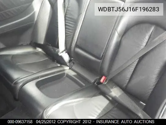 2006 Mercedes-Benz Clk350 VIN: WDBTJ56J16F196283 Lot: 9637158