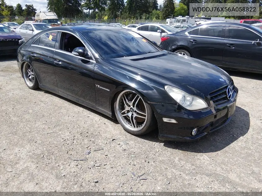2006 Mercedes-Benz Cls 55 Amg VIN: WDDDJ76X56A058822 Lot: 45213338