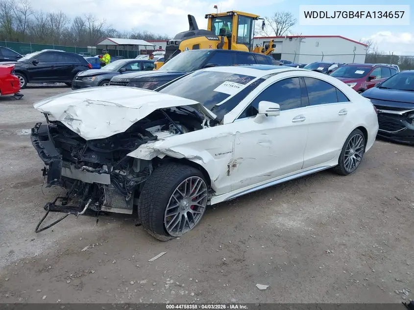 2015 Mercedes-Benz Cls 63 Amg S 4Matic VIN: WDDLJ7GB4FA134657 Lot: 44758358