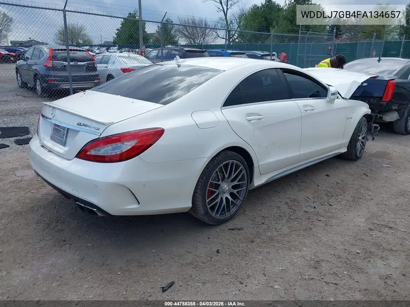 2015 Mercedes-Benz Cls 63 Amg S 4Matic VIN: WDDLJ7GB4FA134657 Lot: 44758358