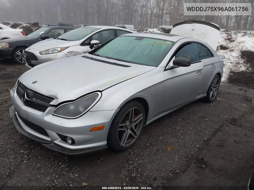2006 Mercedes-Benz Cls 500 VIN: WDDDJ75X96A061756 Lot: 44562515