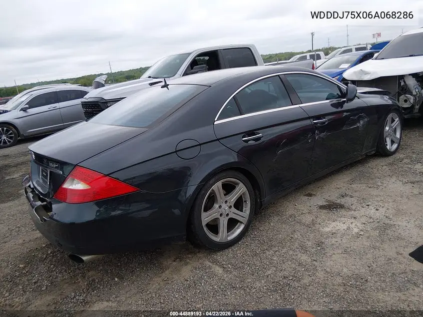 2006 Mercedes-Benz Cls 500 VIN: WDDDJ75X06A068286 Lot: 44889193