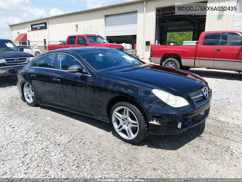 2006 Mercedes-Benz Cls 500 VIN: WDDDJ75XX6A052435 Lot: 45206062