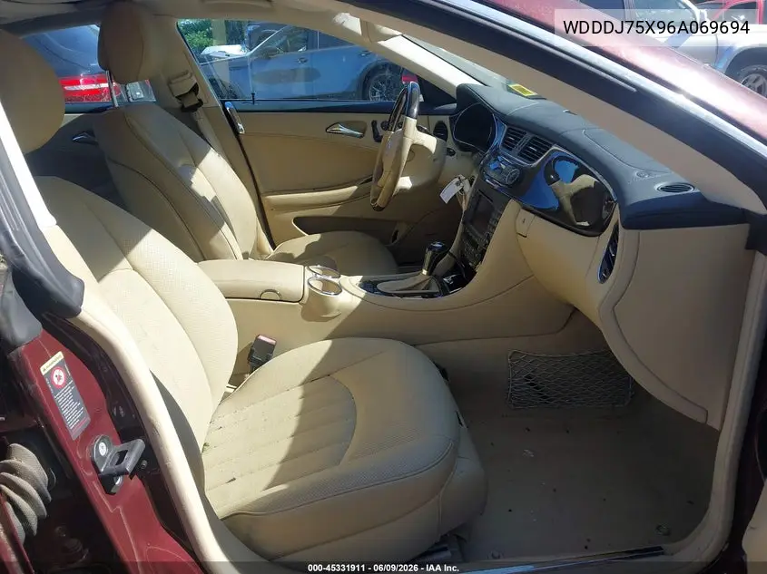 2006 Mercedes-Benz Cls 500 VIN: WDDDJ75X96A069694 Lot: 45331911