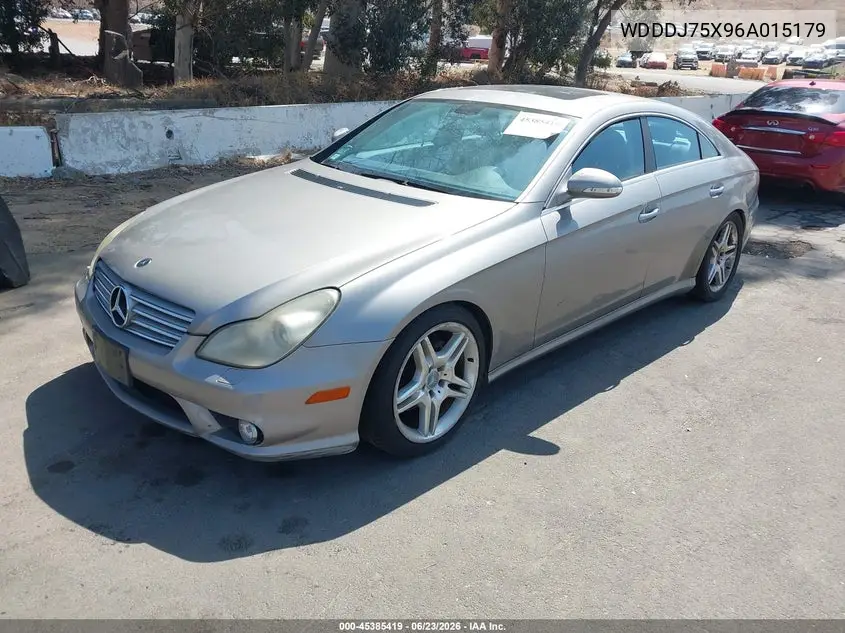 2006 Mercedes-Benz Cls 500 VIN: WDDDJ75X96A015179 Lot: 45385419