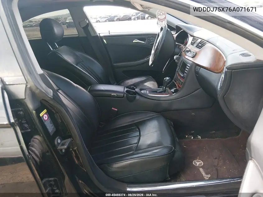 2006 Mercedes-Benz Cls 500 VIN: WDDDJ75X76A071671 Lot: 45488374