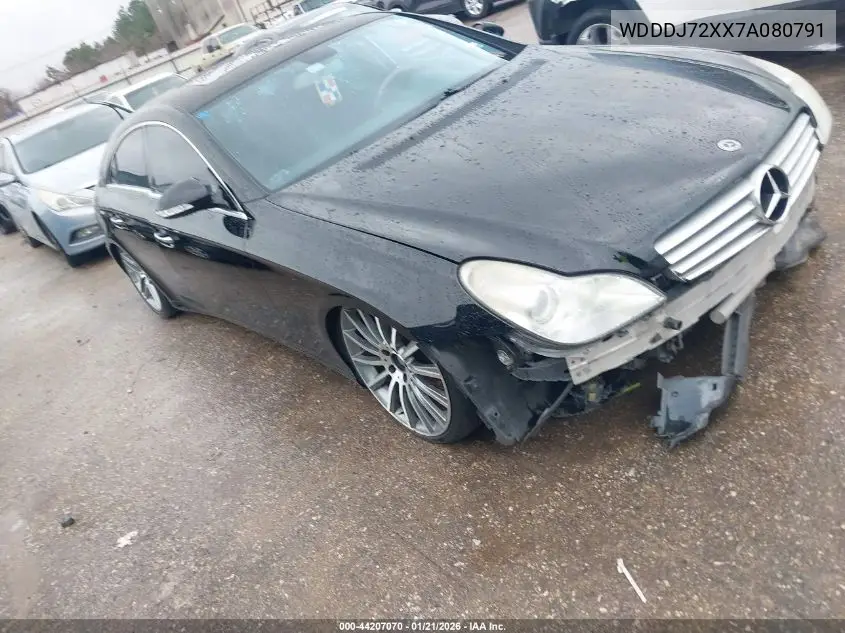 2007 Mercedes-Benz Cls 550 VIN: WDDDJ72XX7A080791 Lot: 44207070