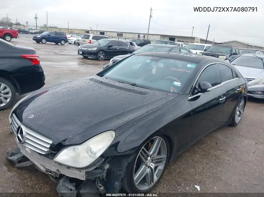 2007 Mercedes-Benz Cls 550 VIN: WDDDJ72XX7A080791 Lot: 44207070