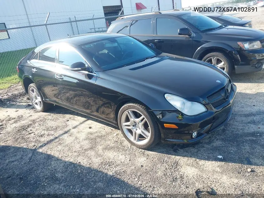 2007 Mercedes-Benz Cls 550 VIN: WDDDJ72X57A102891 Lot: 45588770