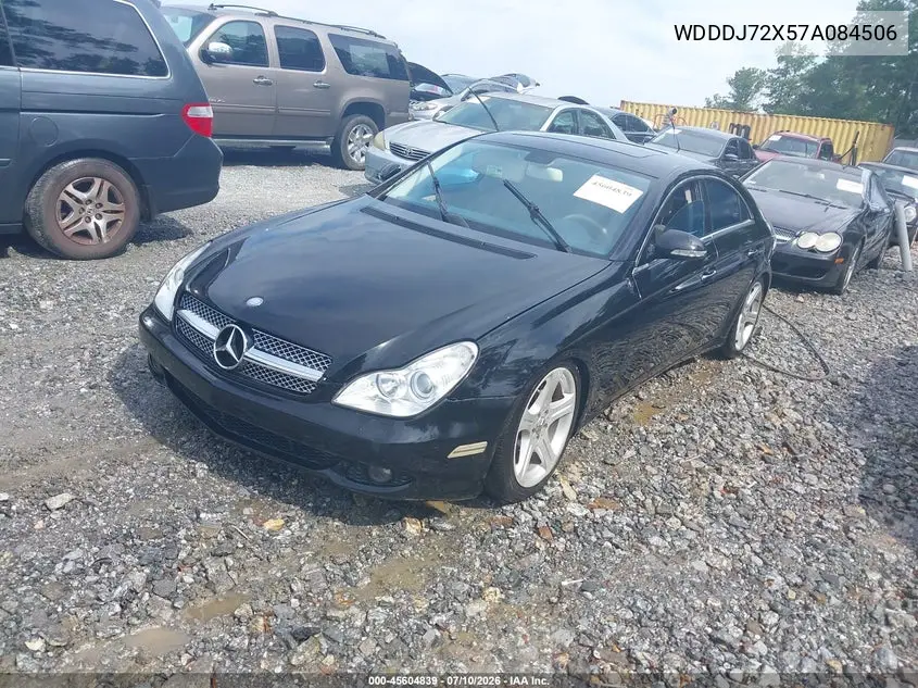 2007 Mercedes-Benz Cls 550 VIN: WDDDJ72X57A084506 Lot: 45604839