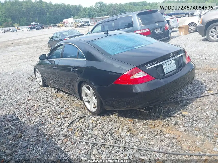 2007 Mercedes-Benz Cls 550 VIN: WDDDJ72X57A084506 Lot: 45604839