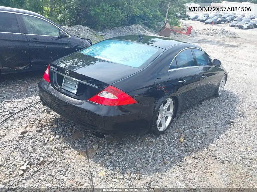2007 Mercedes-Benz Cls 550 VIN: WDDDJ72X57A084506 Lot: 45604839