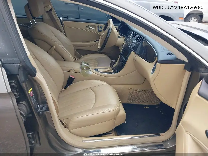 2008 Mercedes-Benz Cls 550 VIN: WDDDJ72X18A126980 Lot: 44734242