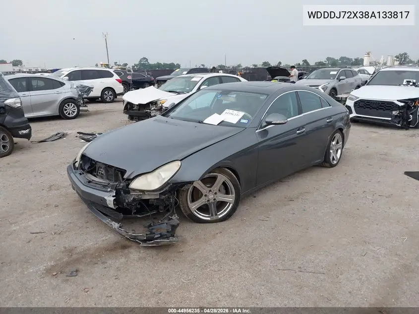 2008 Mercedes-Benz Cls 550 VIN: WDDDJ72X38A133817 Lot: 44956235