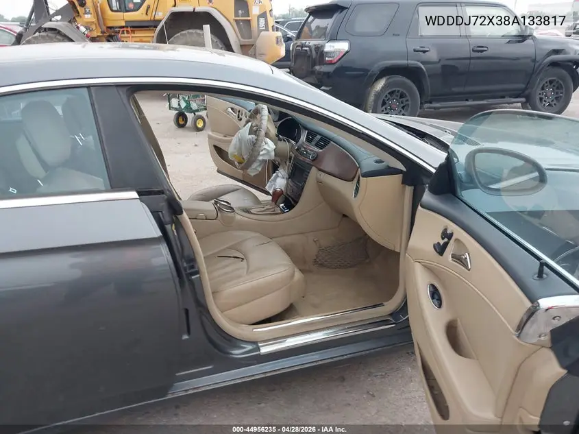 2008 Mercedes-Benz Cls 550 VIN: WDDDJ72X38A133817 Lot: 44956235