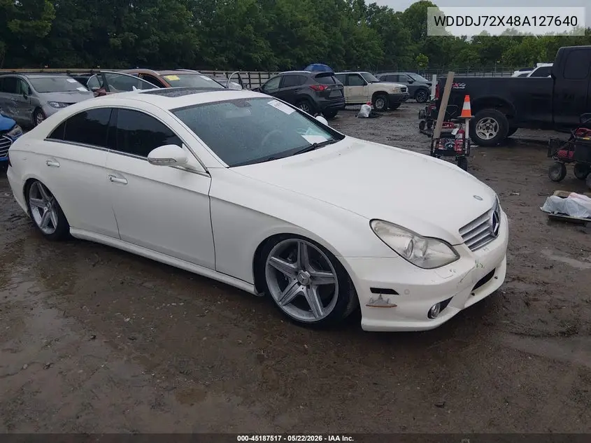 2008 Mercedes-Benz Cls 550 VIN: WDDDJ72X48A127640 Lot: 45187517